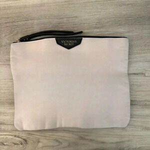 Victoria’s Secret Pink and Black Zipper Pouch